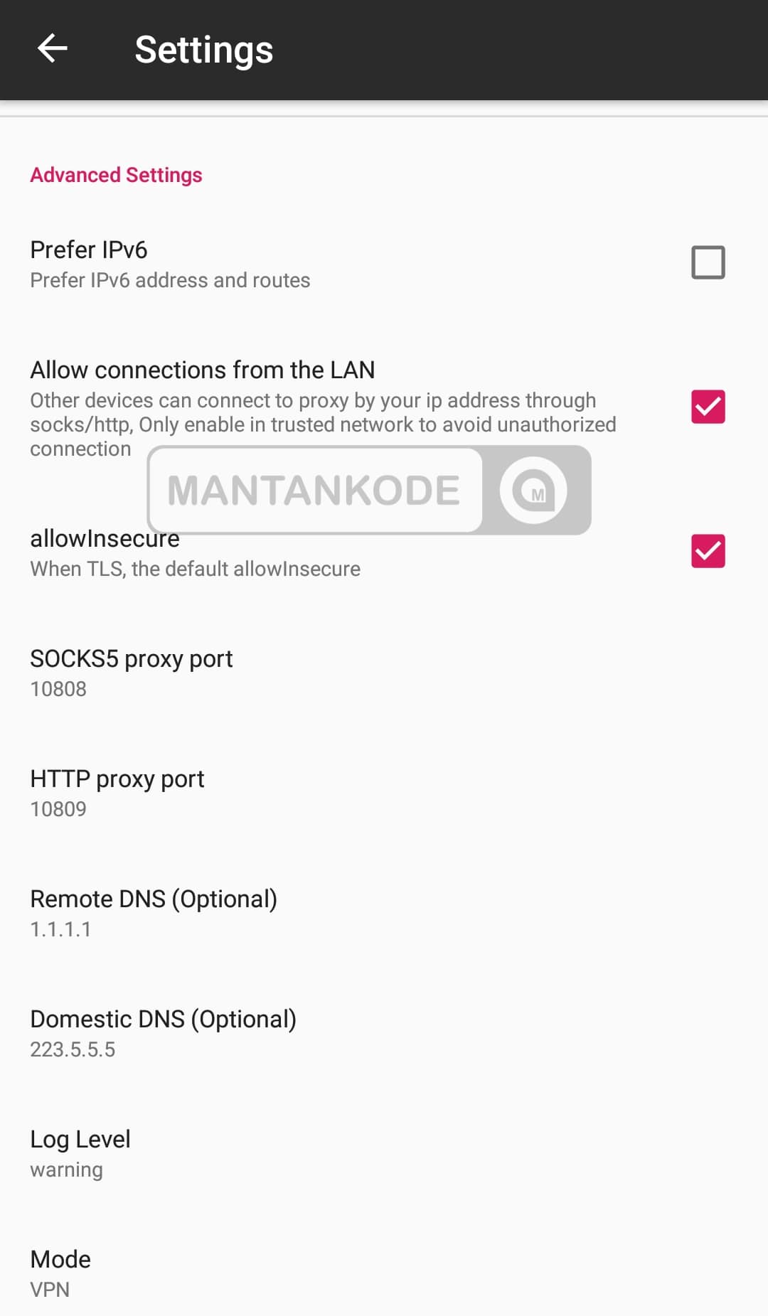 Cara Menggunakan APK v2rayNG - MANTANKODE contoh3 Cara Menggunakan APK v2rayNG - MANTANKODE contoh3