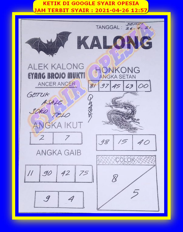 1 New Message Kode Syair Hongkong 26 April 2021 Forum Syair Togel Hongkong Singapura Sydney 1 New Message Kode Syair Hongkong 26 April 2021 Forum Syair Togel Hongkong Singapura Sydney