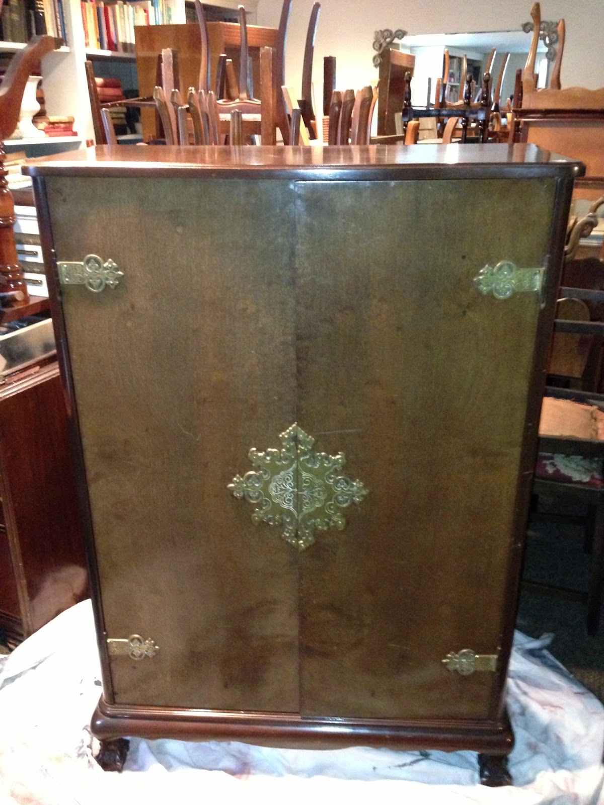 A French Touch Antique Record Repurposed SOLD