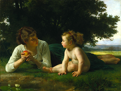 Temptation painting William Adolphe Bouguereau