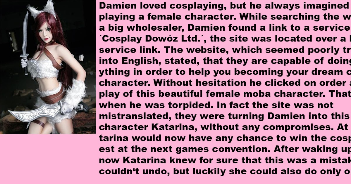 Ekaterina's TG Captions: Cosplay Convention.