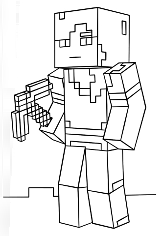 Minecraft Roblox Minecraft Desenhos Para Colorir E Imprimir