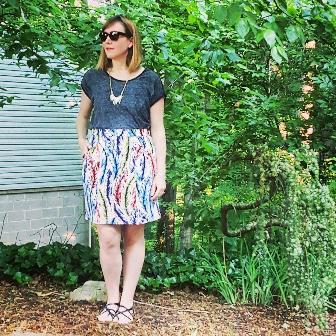 Skirt Challenge Selene for Travel!