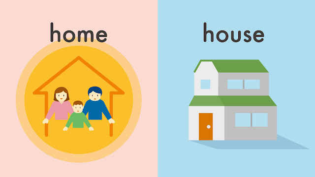 home と house（ホームとハウス）の違い