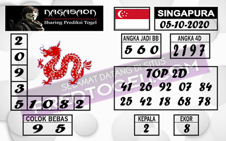 Pred Sgp Senin 05 Oktober 2020 Pred Togel Singapura Singapore