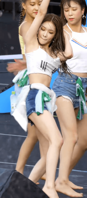 물에 젖은 청하....