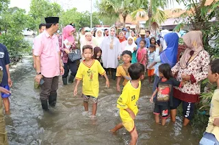 Atasi Rob, Pemkot Tegal Akan Bangun Pintu Air Dan Tinggikan Jalan