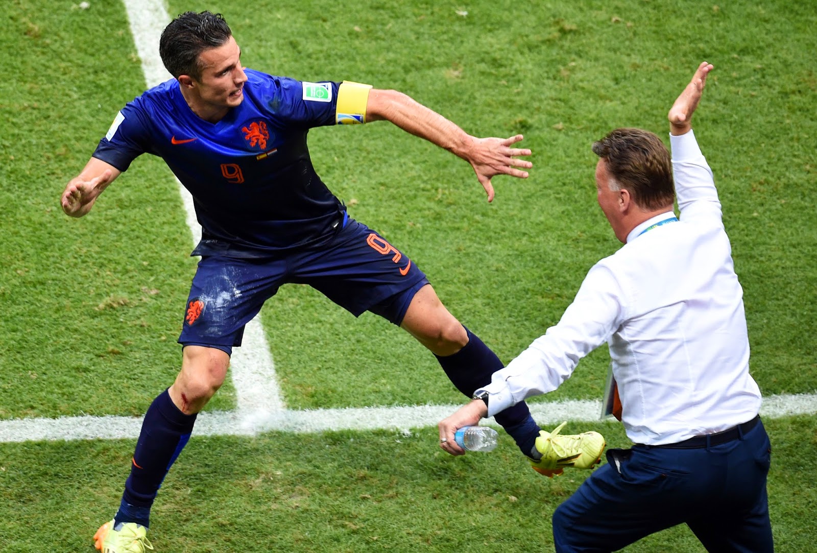 FIFA World Cup 2014 Spain vs Netherlands Third Match in Pictures FIFA World Cup 2014 Spain vs Netherlands Third Match in Pictures