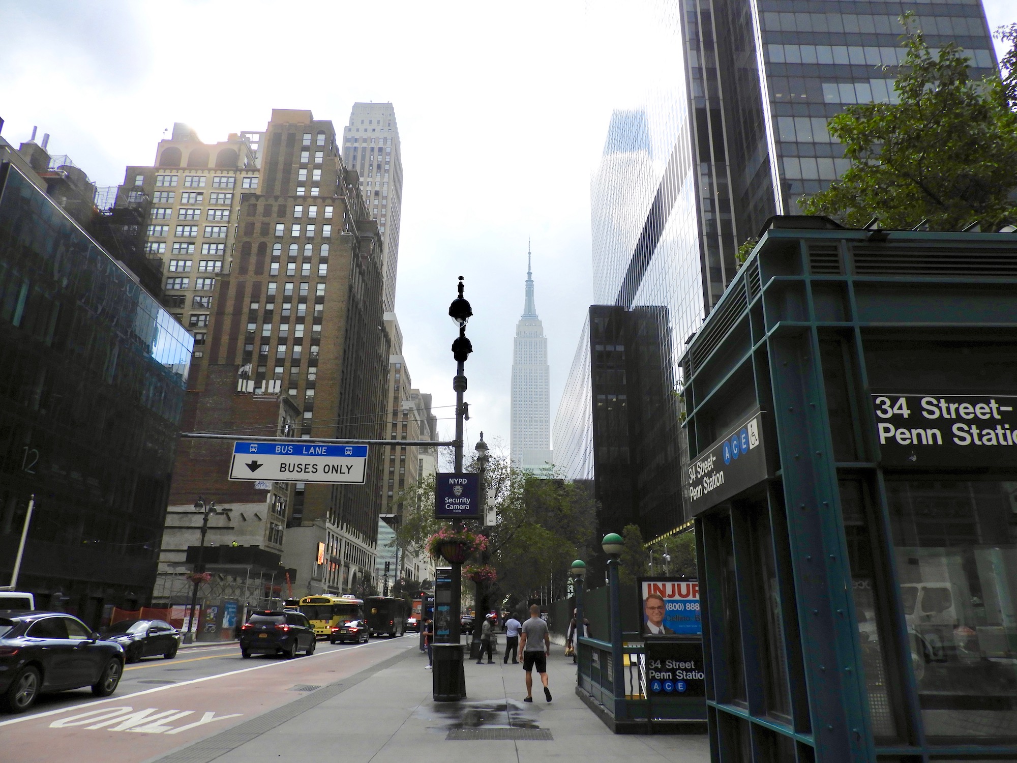 A Morning Walk from Penn Station to Times Square