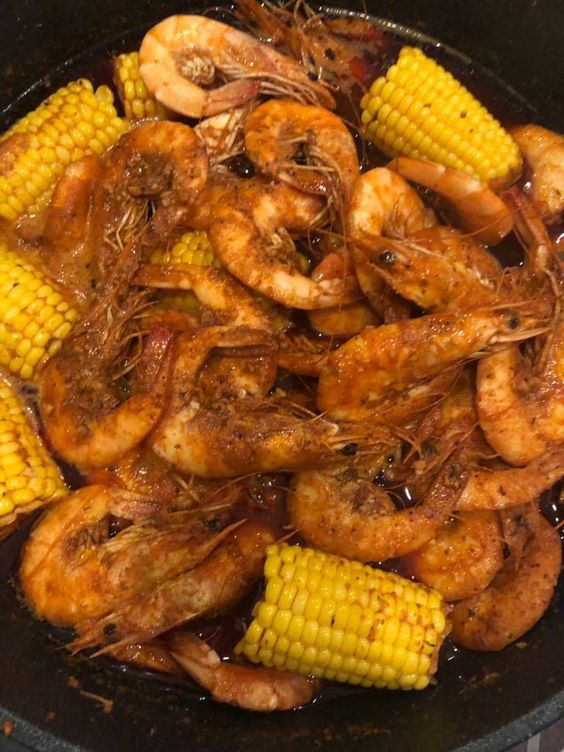 Shrimp Boil with Boiling Crab’s Whole Shabang Sauce