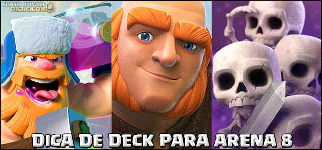 Deck para Arena 8