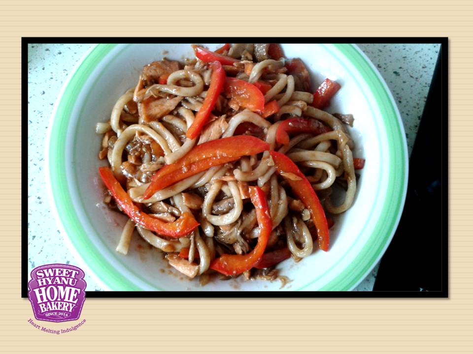 Sweet Hyanu Home Bakery Udon in Thick Soy Sauce