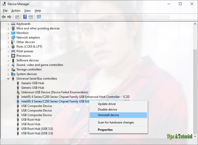 Memperbaiki Error Unknown USB Device, Device Failed Enumeration di