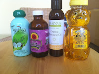 castor oil and honey for hair treatment