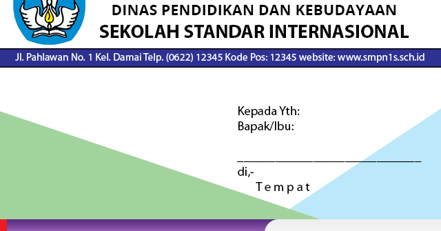 Cara Membuat Dan Mencetak Kop Amplop Surat Dinas