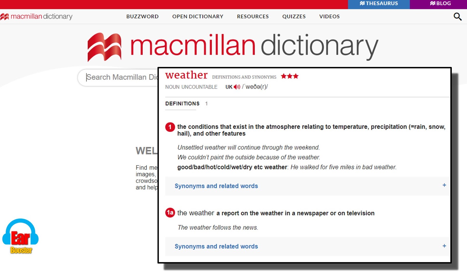 ENGLISH EAR BOOSTER Top 9 Free Online English Dictionaries 2020