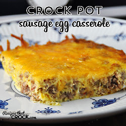 crock casserole pot sausage egg recipes breakfast cooker slow recipe casseroles christmas morning eggs cheese slowcookerfromscratch easy pressure ingredients brunch