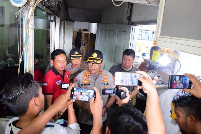 Pastikan Ketersediaan dan Stabilitas Harga Masker, Kapolresta Sidoarjo : Sidoarjo Relatif Aman dan Kondusif