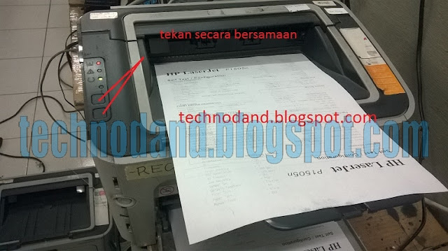 Printer Laser Jet hp 1505 tidak konek jaringan &quot; tidak