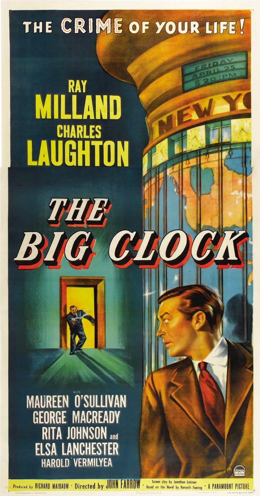 Tales of the Easily Distracted The Big Clock (1948) Beware the Boss