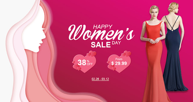 happy women's day dress sale
