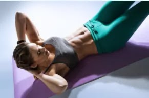 Crunches Six pack exercises at home with pictures
