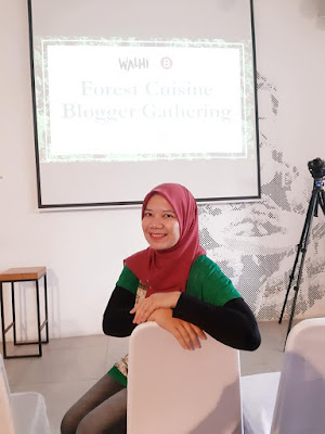 keseruan talkshow walhi forest cuisine blogger gathering dan masak bersama chef william gozali nurul sufitri travel culinary lifestyle review