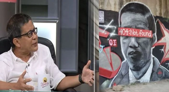 Heran Polisi Masih Kejar Si Pelukis Mural, Rocky Gerung: Rakyat Itu Hanya Tagih Janji Jokowi, Kenapa Malah Diburu?!