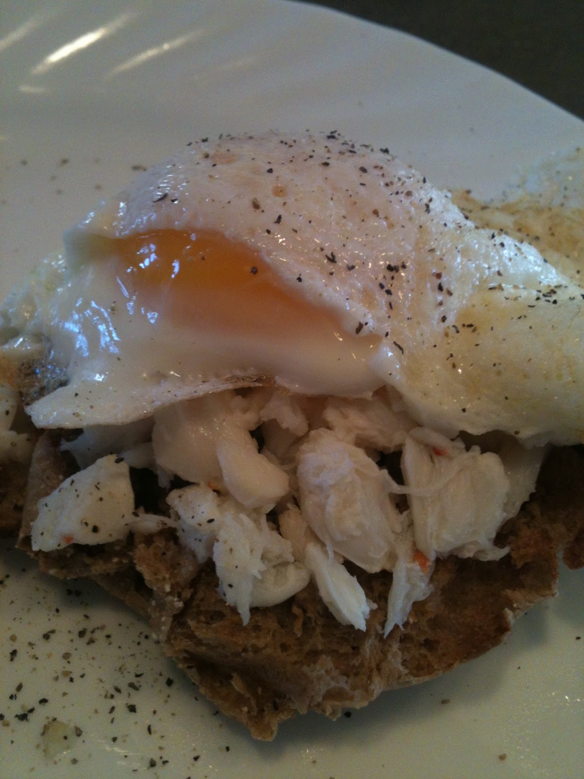 I Don't Do Diet with Top Body Fitness Teaching a Healthy Lifestyle Crab and Egg English