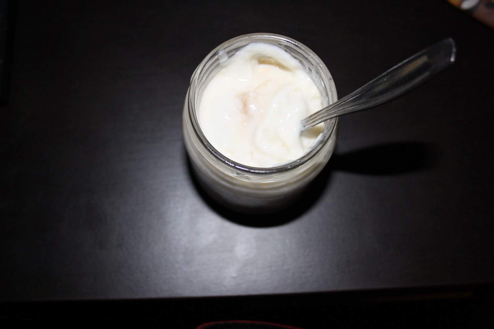 La fougère se balade Yaourt compote pommes / poires miellées