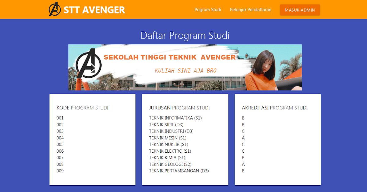 Source Code PHP MySQL Aplikasi Penerimaan Mahasiswa Baru Source Code PHP MySQL Aplikasi Penerimaan Mahasiswa Baru