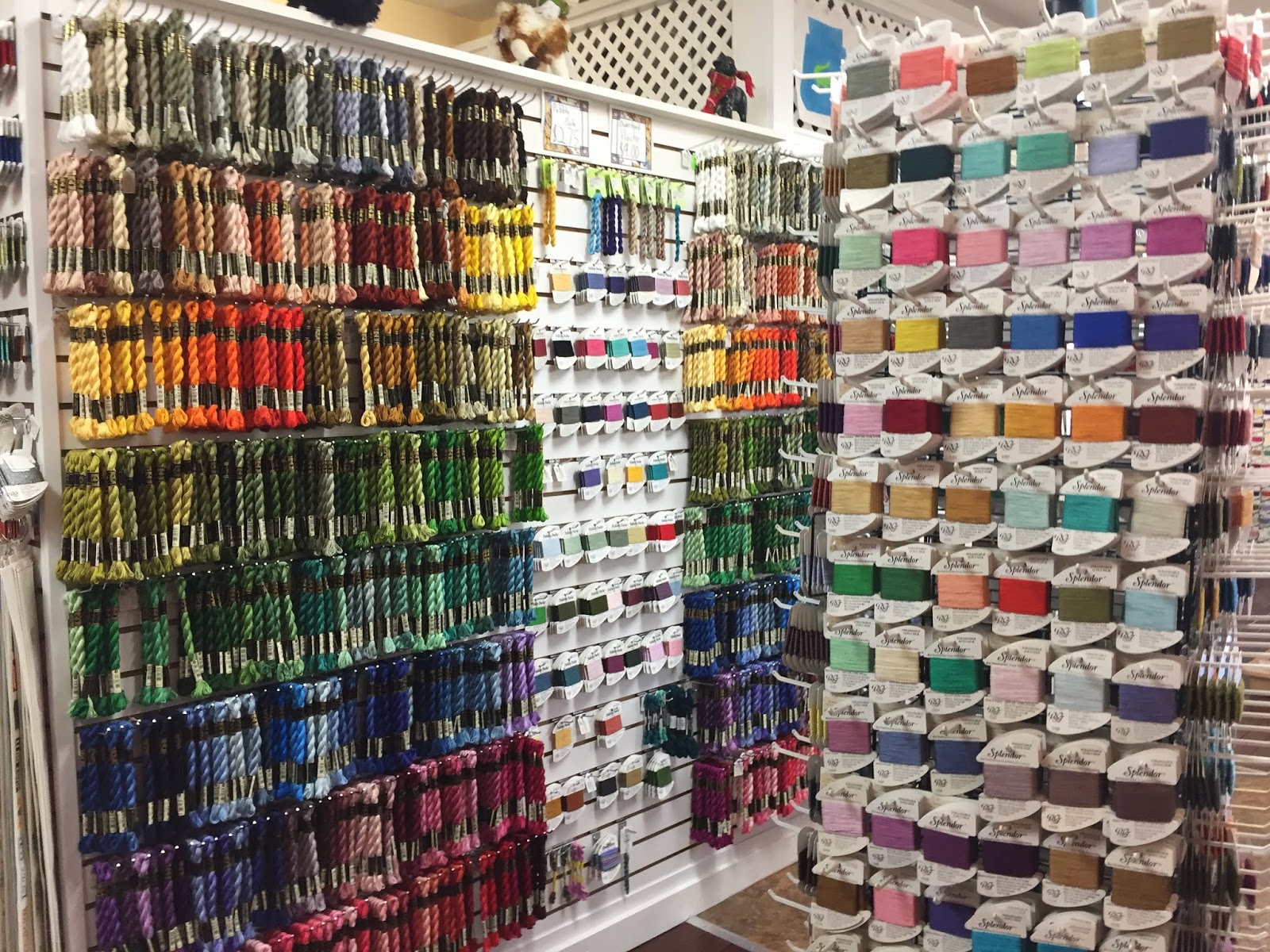 Kreinik Thread Blog Visiting The Black Sheep needlework shop in Florida