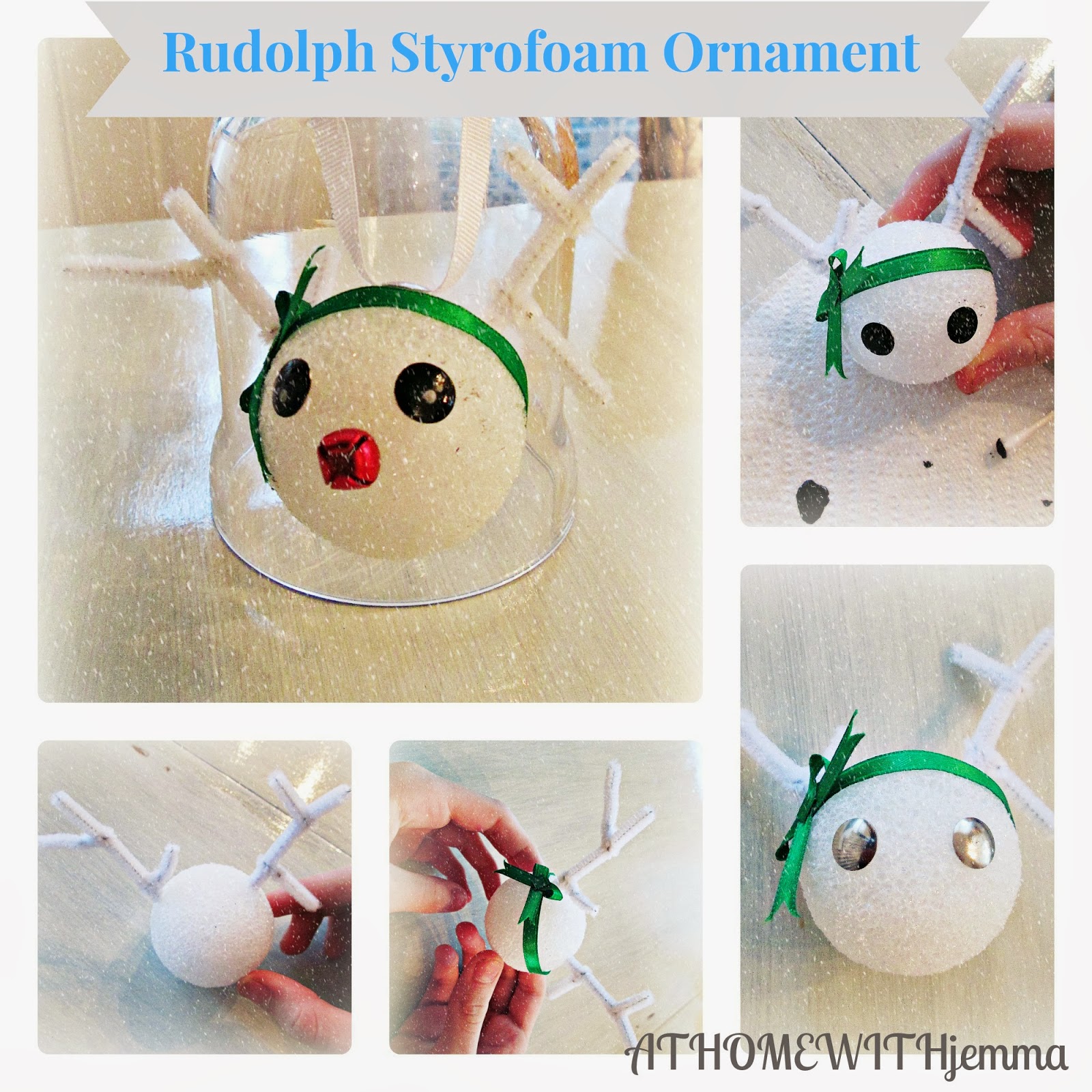 Styrofoam Christmas Ornaments 