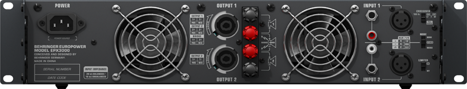 Pro Audio System: Behringer EUROPOWER EPX3000