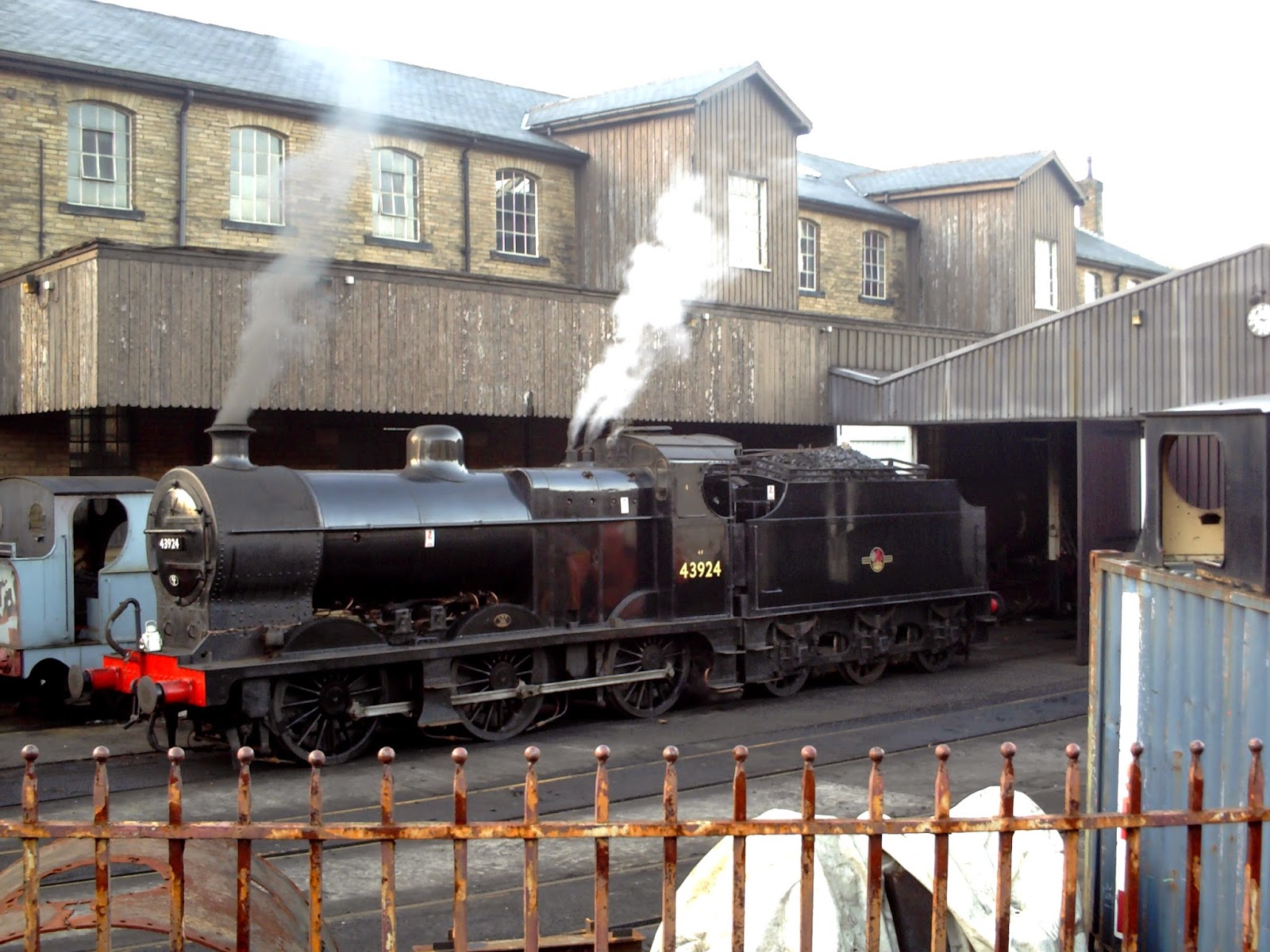 Steam Memories: Howarth yard Keighley Worth Valley Railway
