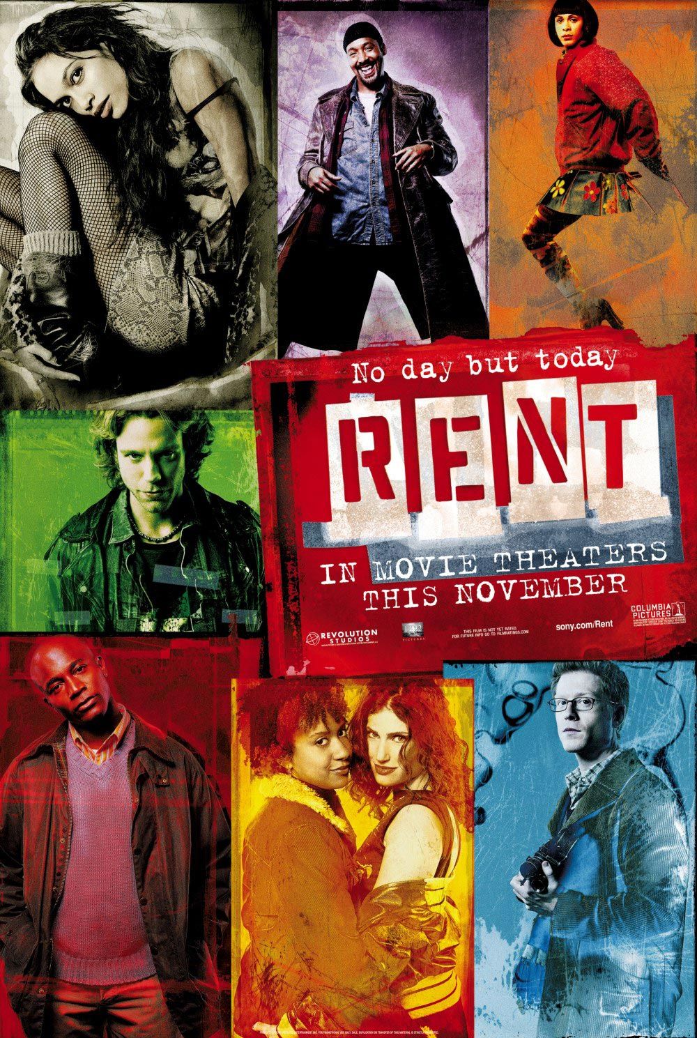 movie cast of rent