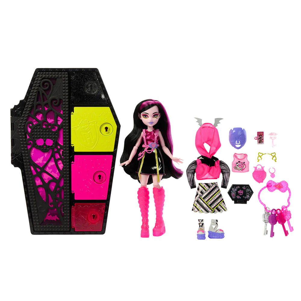 Monster High - Neon Frights Poupée Toralei Stripe