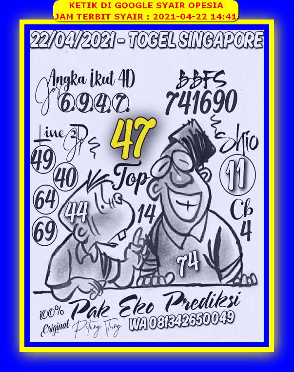 PREDIKSI SGP YOHII