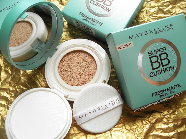 Maybelline Super Cushion Fresh Matte Spf25 Review And Ingredients Analysis Of Faces And Fingers