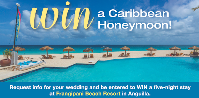 Little White Book Sweepstakes Bridal Guide is giving away a FIVE night stay at Frangipani Beach Resort in Anguilla! Enter once for your chance to win a totally dreamy honeymoon!