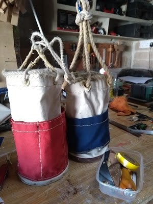  Making a Sailor's Traditional Ditty Bag and Sea Bag