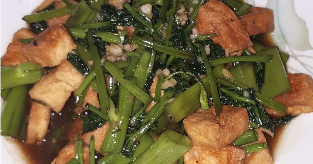 savourylife Kangkong with Tofu