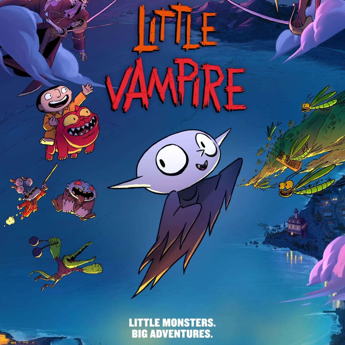 LITTLE VAMPIRE (2021) Trailer  Animated Family Movie 