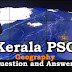 Kerala PSC Geography Question and Answers - 17