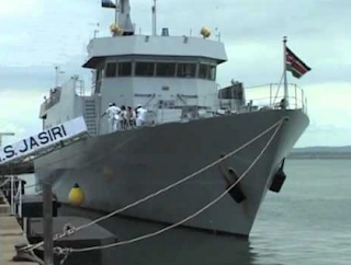The Kenyan warship KNS Jasiri