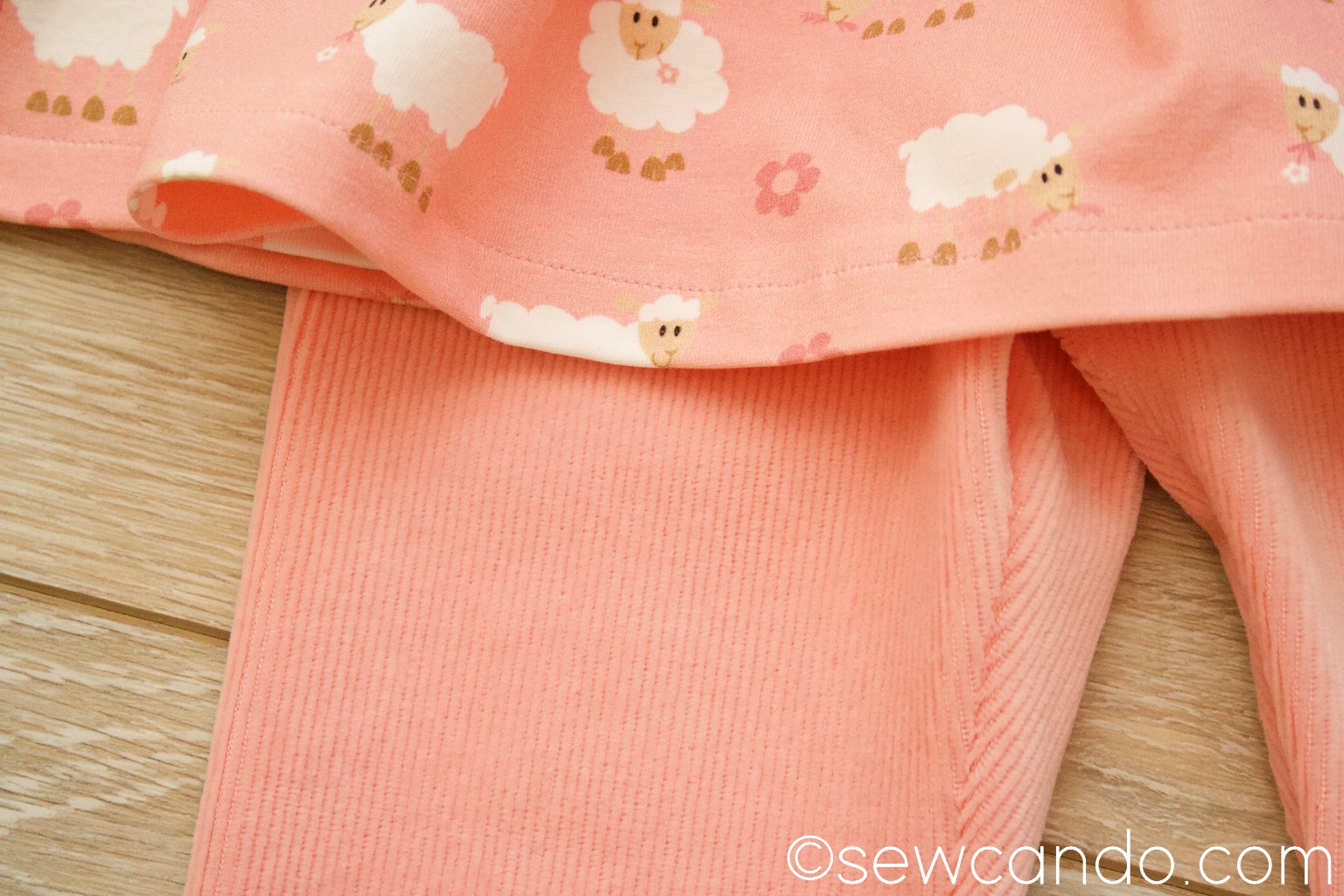 Sew Can Do My DIY'd Little Lamb Easter Baby Dress Set & Teether