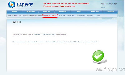 How To Activate Free 7 days Flyvpn Account