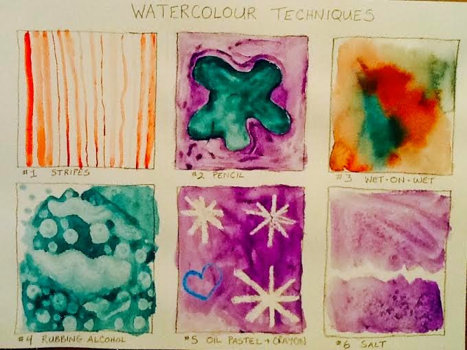 http://artintertwine.blogspot.ca/2015/01/introduction-to-watercolour-techniques.html