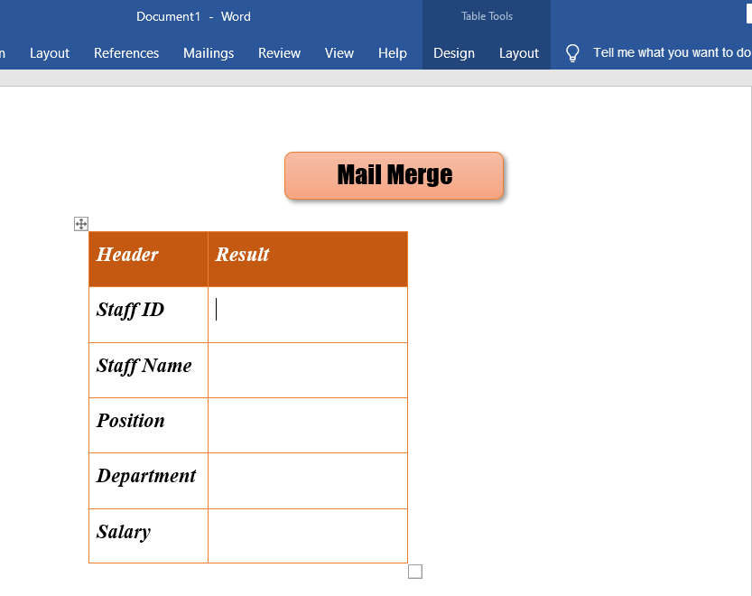 Hyper Excel & VBA Ms Excel ကို Ms Word (Mailings) စနစ်ဖြင့် ချိတ်ဆက