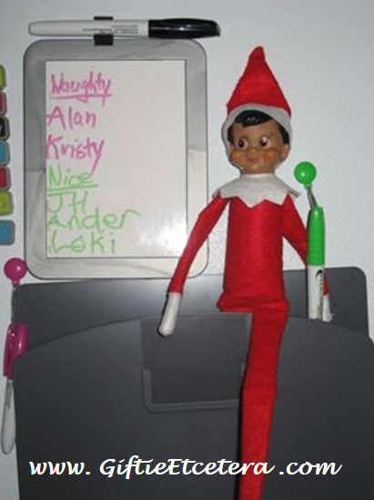 Elf on the Shelf Ideas, naughty list
